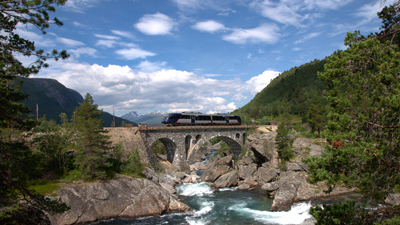 Hurtigruten med Raumabanen fr�n Gotland